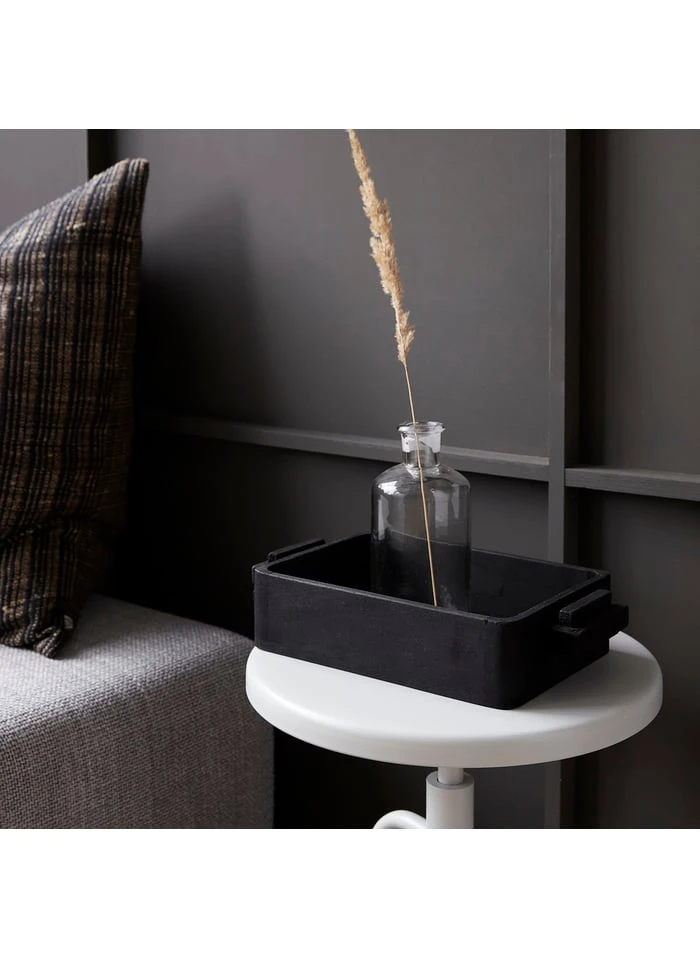 House Doctor Plateau En Manguier | Noir 2 House Doctor Plateau En Manguier | Noir – Image 2