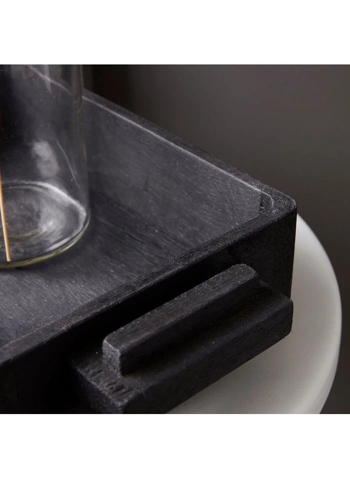 House Doctor Plateau En Manguier | Noir 3 House Doctor Plateau En Manguier | Noir – Image 3