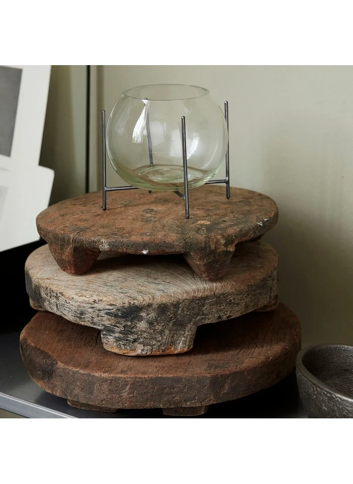 House Doctor Plateau En Bois Recyclé | Marron 2 House Doctor Plateau En Bois Recyclé | Marron – Image 2