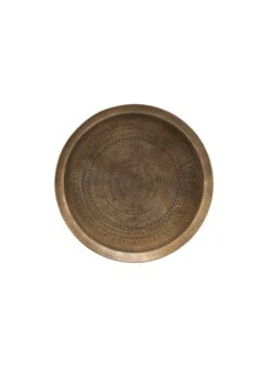 House Doctor Plateau En Aluminium | Doré