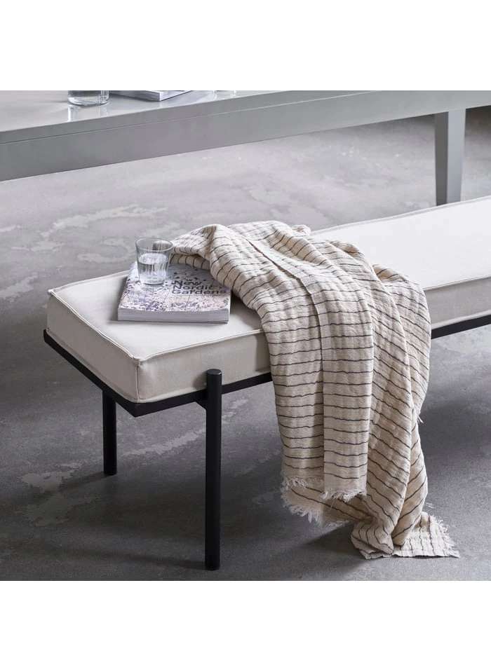 House Doctor Jeté En Coton | Gris 2 House Doctor Jeté En Coton | Gris – Image 2