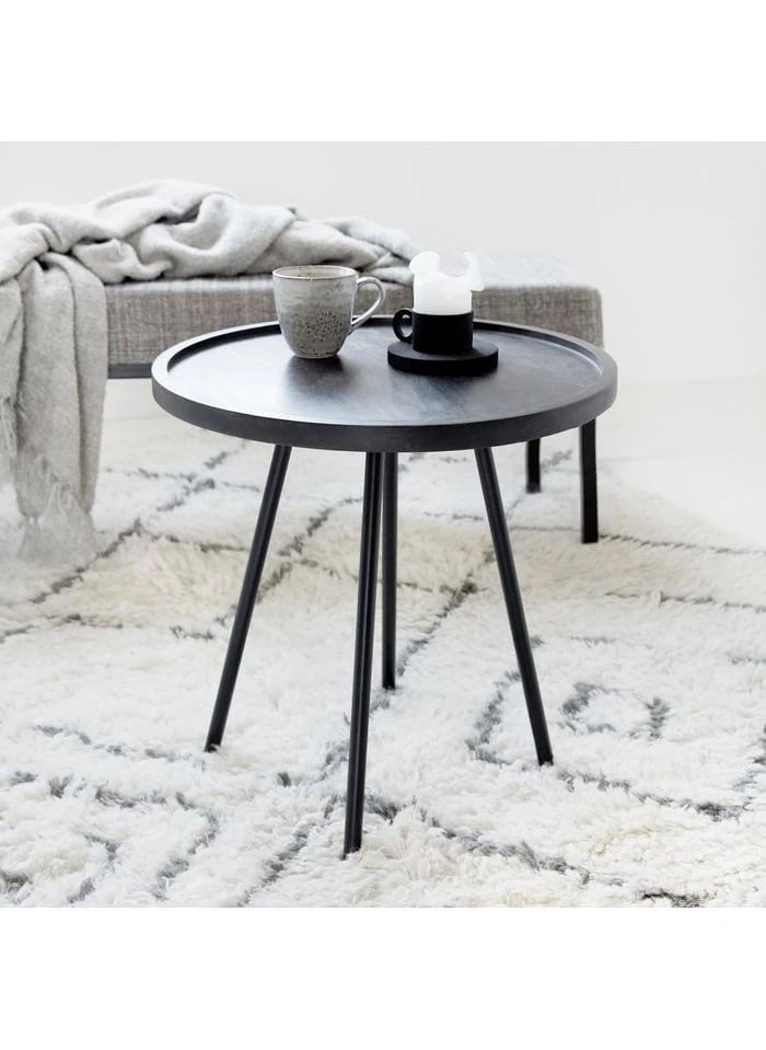 House Doctor Table Basse En Manguier, Le Fer | Marron 2 House Doctor Table Basse En Manguier, Le Fer | Marron – Image 2