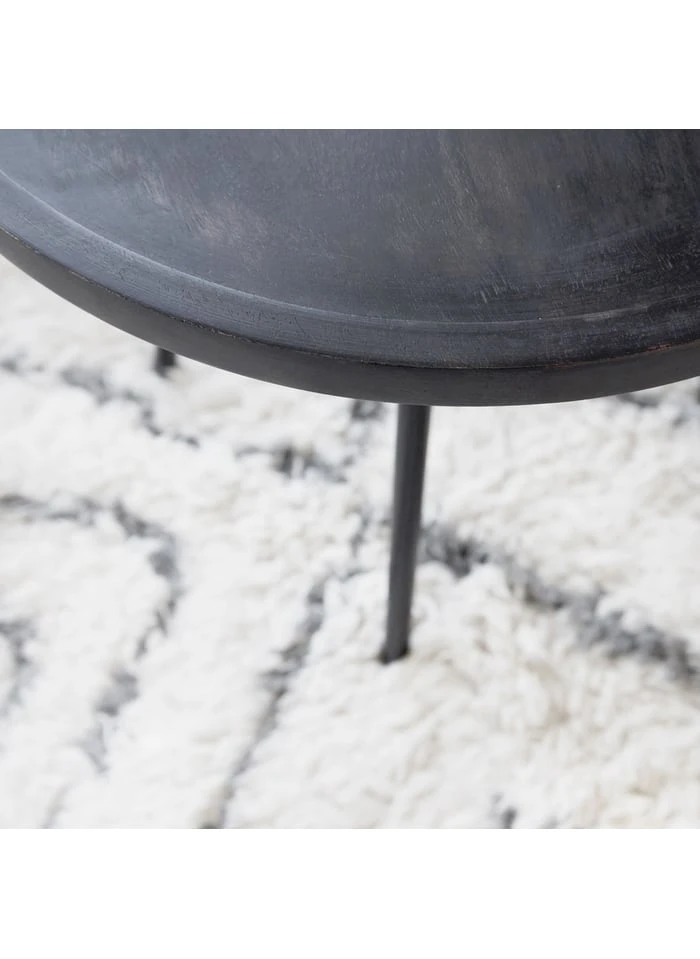 House Doctor Table Basse En Manguier, Le Fer | Marron 3 House Doctor Table Basse En Manguier, Le Fer | Marron – Image 3