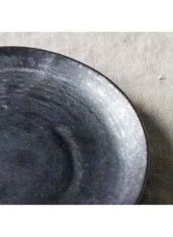 House Doctor Assiette à Dessert En Grès | Noir 5 House Doctor Assiette à Dessert En Grès | Noir -Intérieur Décoration Magasin 4253600