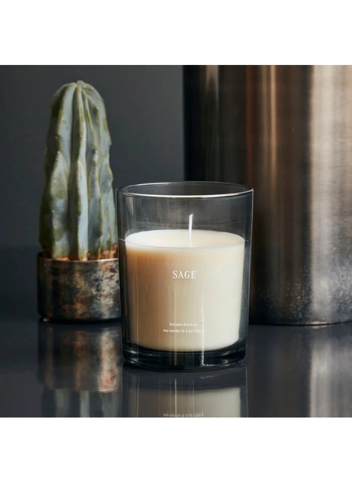 House Doctor Bougie Parfumée En Cire De Soja, Paraffine, Coton | Bleu 2 House Doctor Bougie Parfumée En Cire De Soja, Paraffine, Coton | Bleu – Image 2