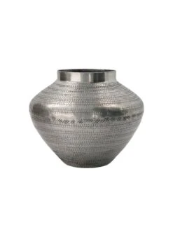 House Doctor Vase En Aluminium | Argent