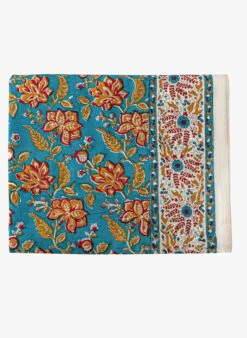 Nappe En Coton Imprimé | Multicolore